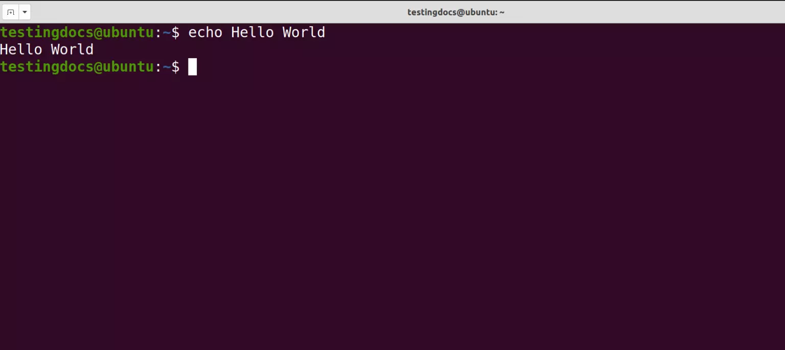 Hello World!